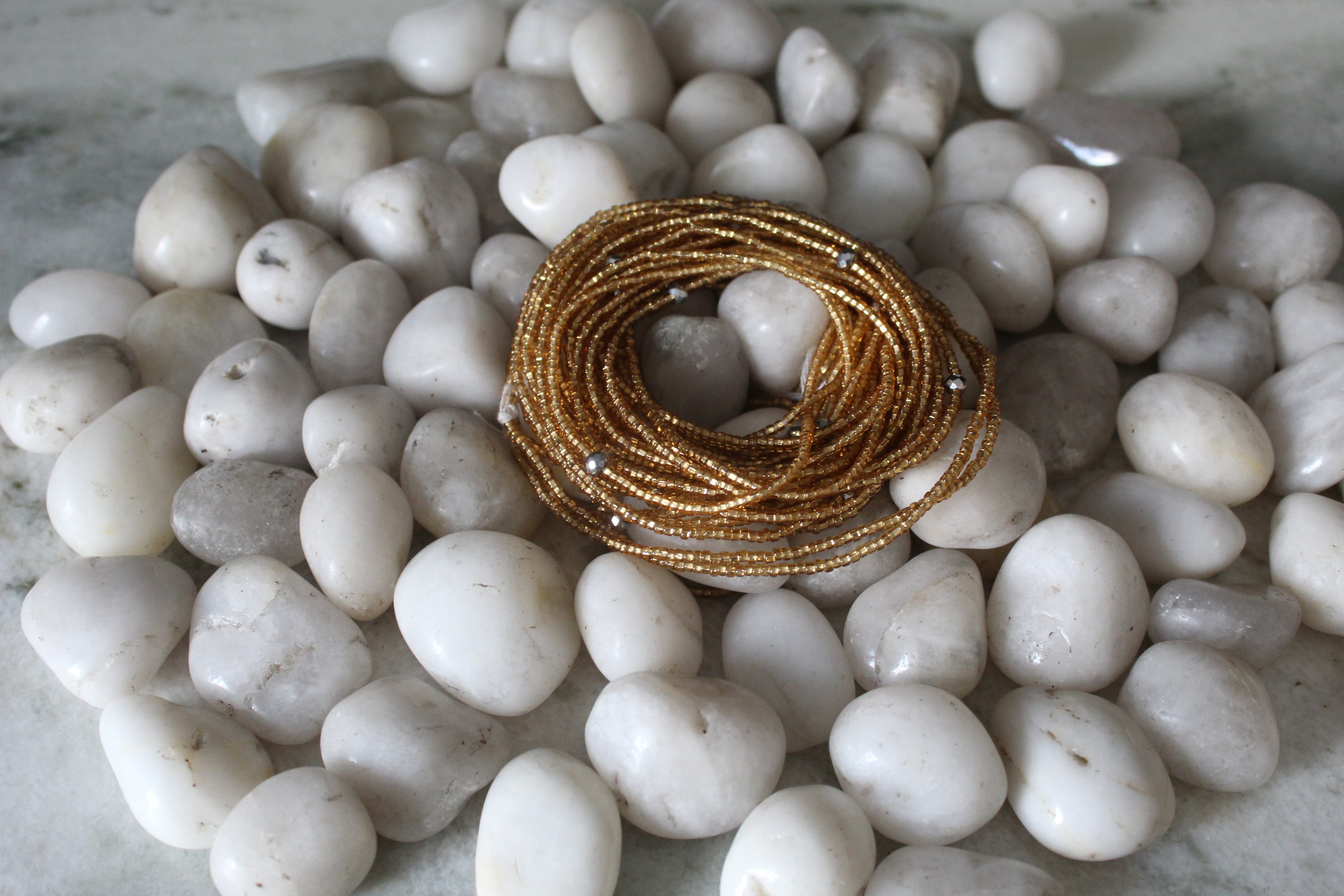 Goldie goddess waist beads