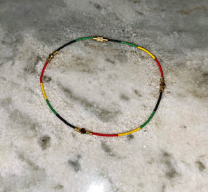 Rasta anklet