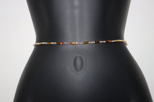 Traditional gold waist beads